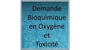 DBO et toxicité