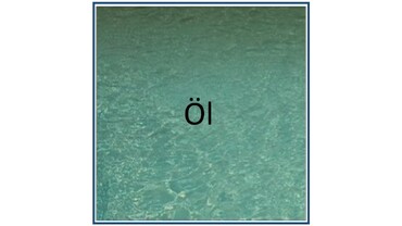 Öl im Wasser